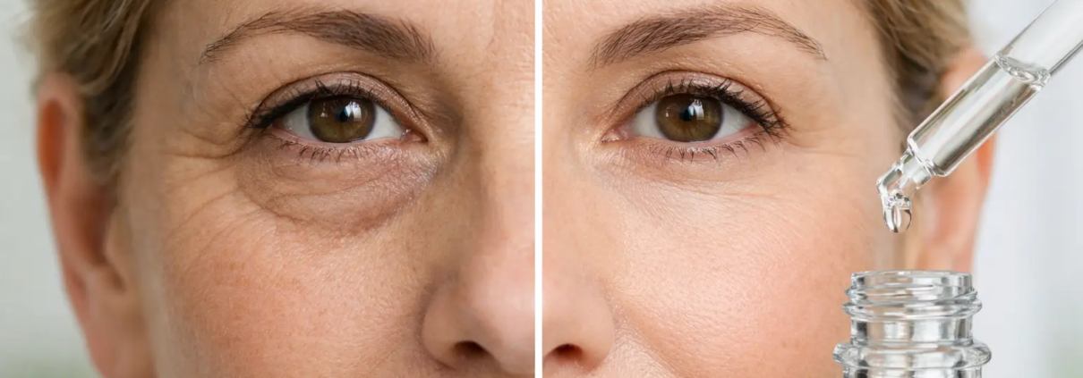 Before After Eye Bag Serum Results That Show