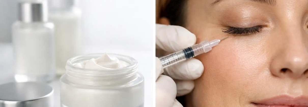 Eye Cream vs Filler for Bags: Which Works Best?